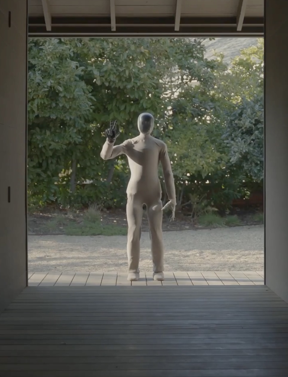 We are working with 1X robotics